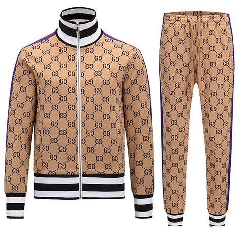 mens gucci sweat trousers|gucci tracksuit men's.